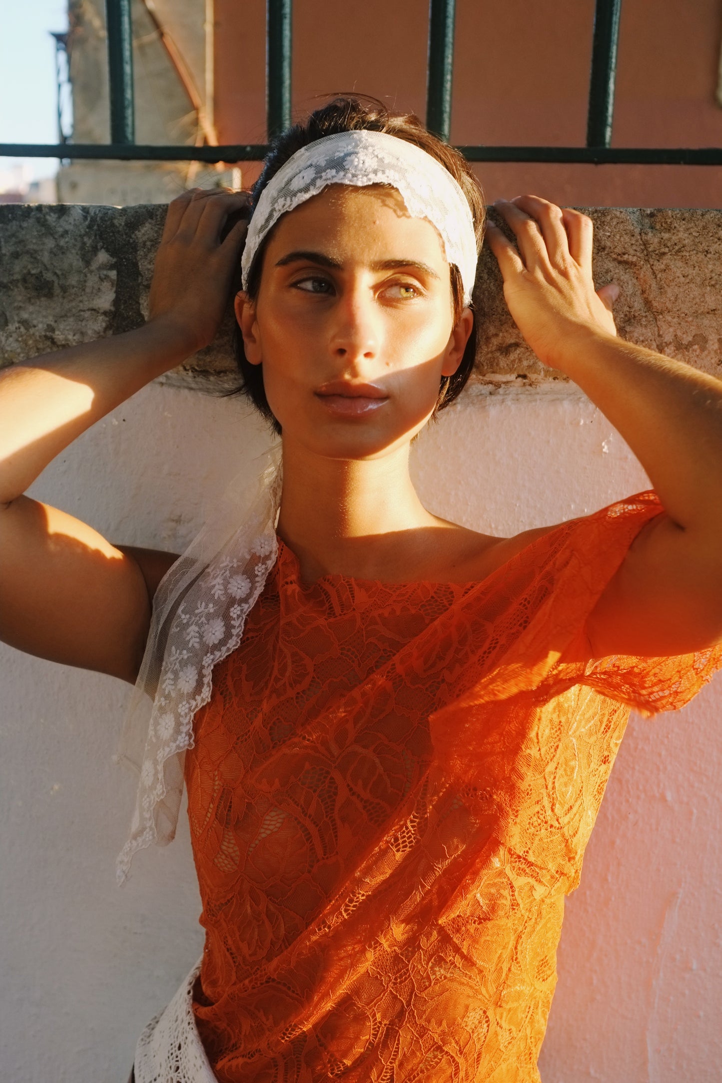 Raine Top in Burnt Orange