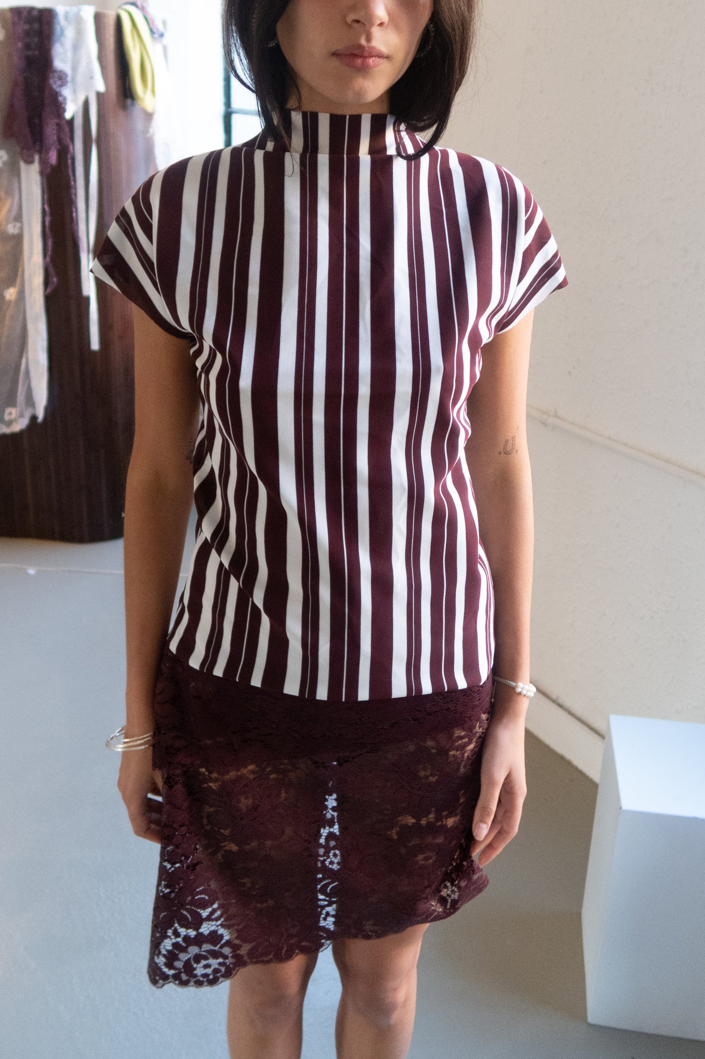 Chocolate Stripe Top