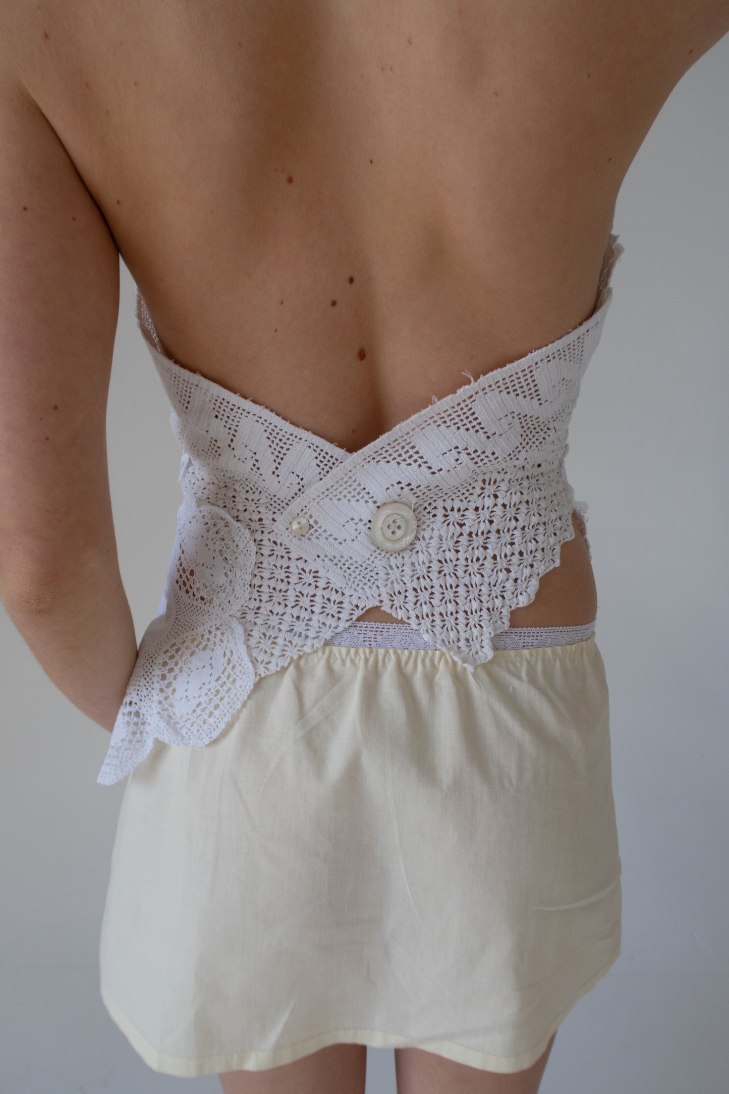 Rosia crochet Halter Top