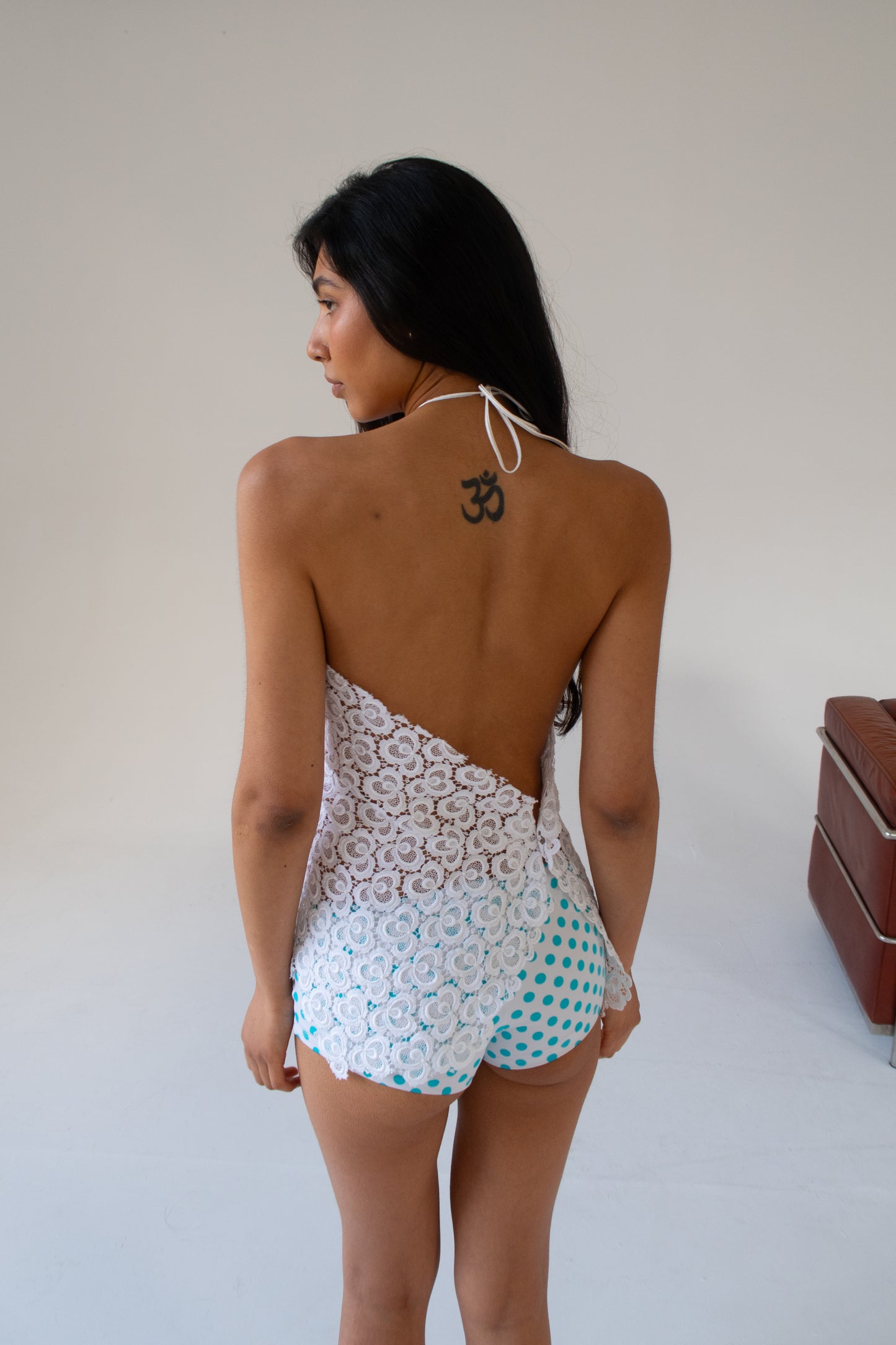 Rosette Lace Top