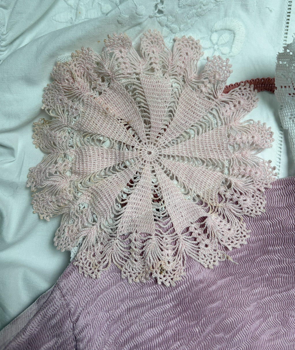 Peony Doily Top